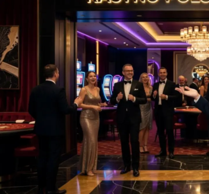 Profesjonalna hostessy kasynowa podczas eventu Gather Avenue